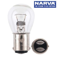 Narva 47333 - 24V 32CP (25W) BA15d Incandescent Globes (Box of 10)